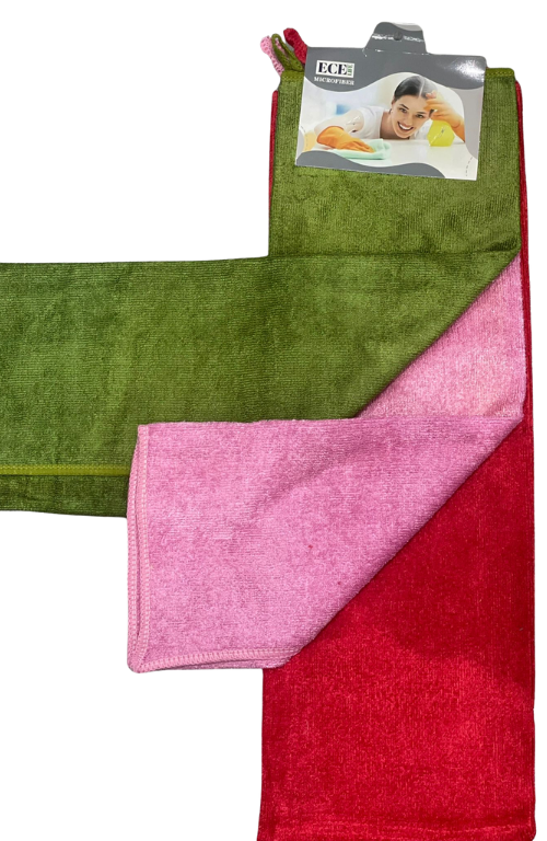 3 Adet Mikrofiber Bez